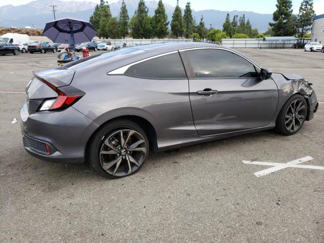 2HGFC4B84KH306100 - 2019 HONDA CIVIC SPORT GRAY photo 3