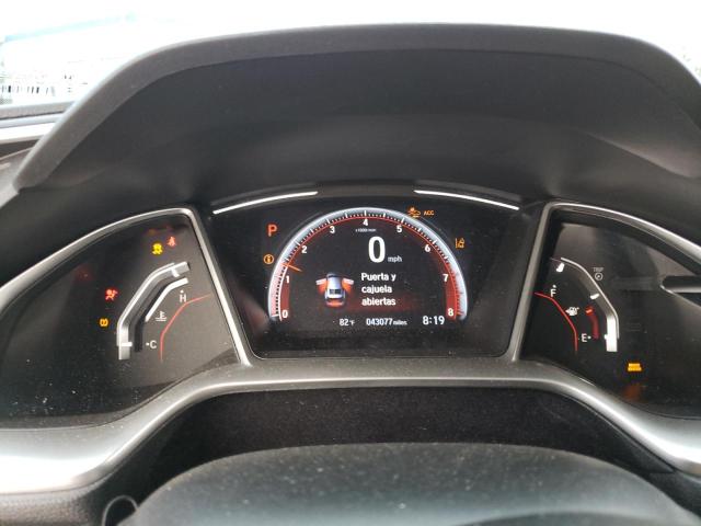 2HGFC4B84KH306100 - 2019 HONDA CIVIC SPORT GRAY photo 9