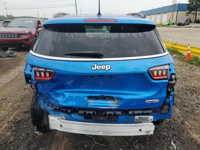 3C4NJCBB3NT156112 - 2022 JEEP COMPASS LATITUDE BLUE photo 6