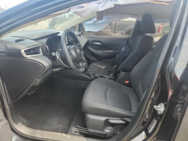 5YFEPRAE0LP119080 - 2020 TOYOTA COROLLA LE BLACK photo 7