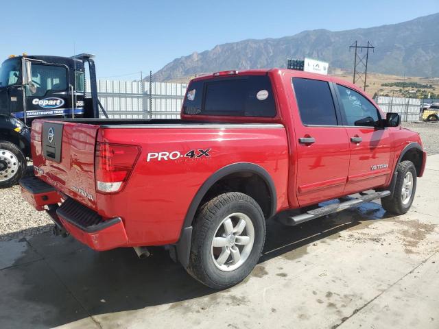 1N6BA0EC3CN313329 - 2012 NISSAN TITAN S RED photo 3