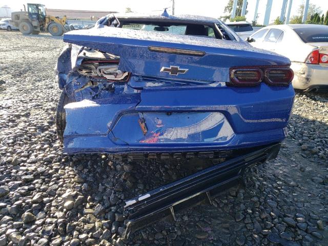 1G1FF1R74N0130491 - 2022 CHEVROLET CAMARO LT1 BLUE photo 6