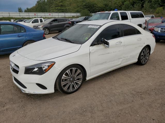 WDDSJ4GB2JN642637 - 2018 MERCEDES-BENZ CLA 250 4MATIC WHITE photo 1