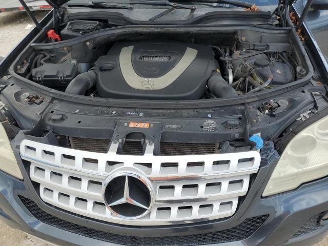 4JGBB8GB7AA575518 - 2010 MERCEDES-BENZ ML 350 4MATIC BLUE photo 12