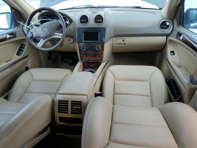 4JGBB8GB7AA575518 - 2010 MERCEDES-BENZ ML 350 4MATIC BLUE photo 8