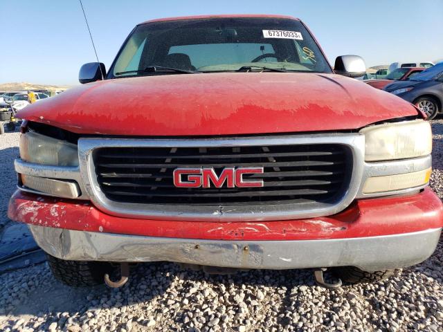 1GTEK19T2YE231404 - 2000 GMC NEW SIERRA K1500 RED photo 5