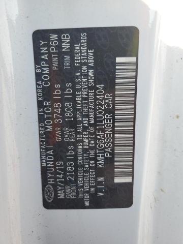 KMHTG6AF1LU022404 - 2020 HYUNDAI VELOSTER BASE Weiß Foto 13