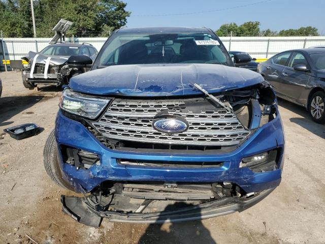 1FMSK8FH0MGA85204 - 2021 FORD EXPLORER LIMITED 蓝色 照片 5