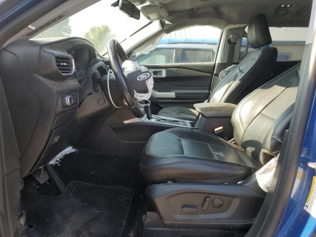 1FMSK8FH0MGA85204 - 2021 FORD EXPLORER LIMITED 蓝色 照片 7