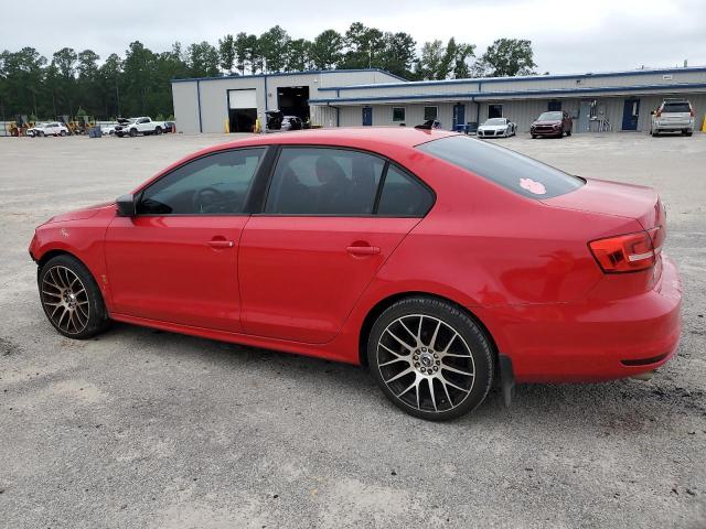 3VW2K7AJ7FM357732 - 2015 VOLKSWAGEN JETTA BASE წითელი ფოტო 2