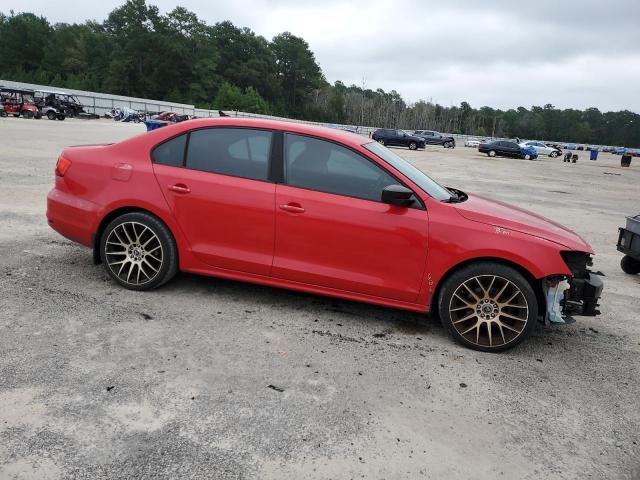 3VW2K7AJ7FM357732 - 2015 VOLKSWAGEN JETTA BASE წითელი ფოტო 4