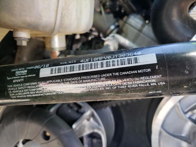 4UF18MPV0JT303648 - 2018 ARCTIC CAT WILDCAT 黑色 照片 10