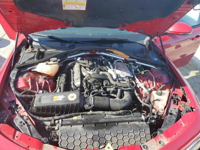 ZARFAEBN7H7534165 - 2017 ALFA ROMEO GIULIA RED photo 11