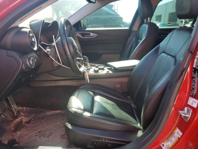 ZARFAEBN7H7534165 - 2017 ALFA ROMEO GIULIA RED photo 7