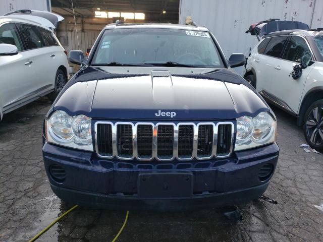 1J4GR48K26C186238 - 2006 JEEP GRAND CHER LAREDO BLUE photo 5