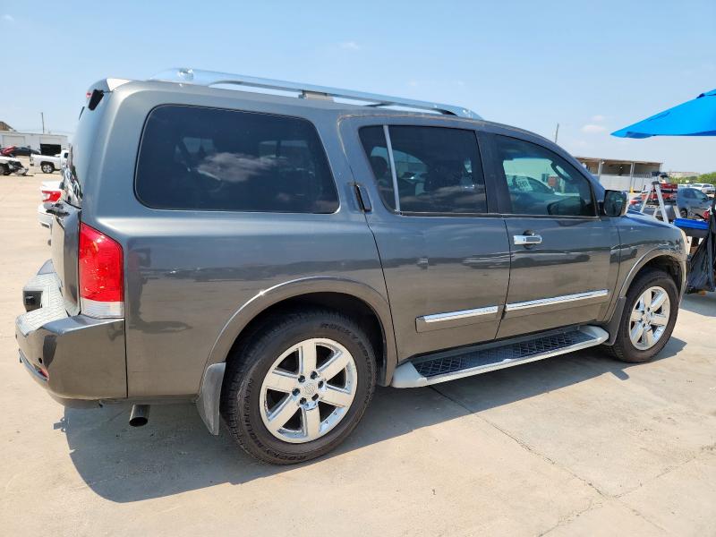 5N1AA0NE0AN619901 - 2010 NISSAN ARMADA PLATINUM GRAY photo 3