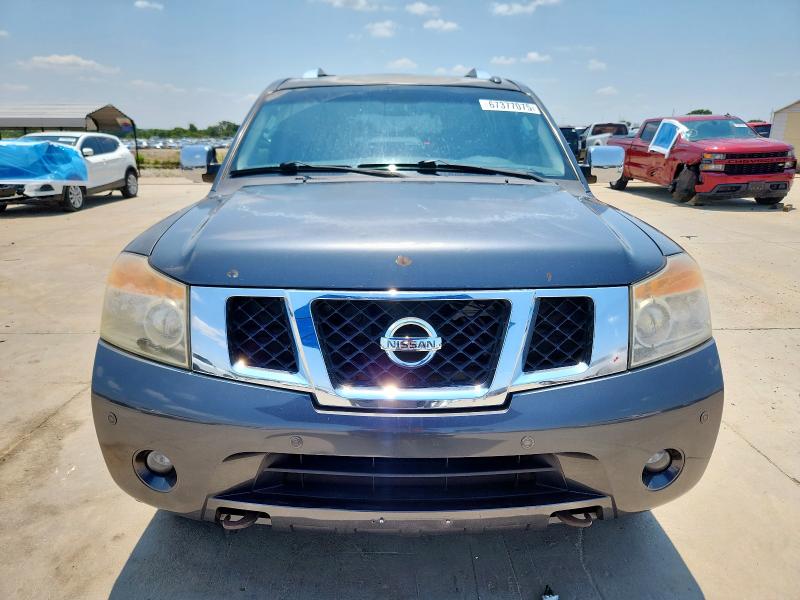 5N1AA0NE0AN619901 - 2010 NISSAN ARMADA PLATINUM GRAY photo 5