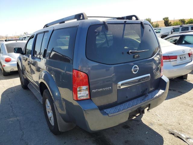 5N1AR18W35C716644 - 2005 NISSAN PATHFINDER LE BLUE photo 2