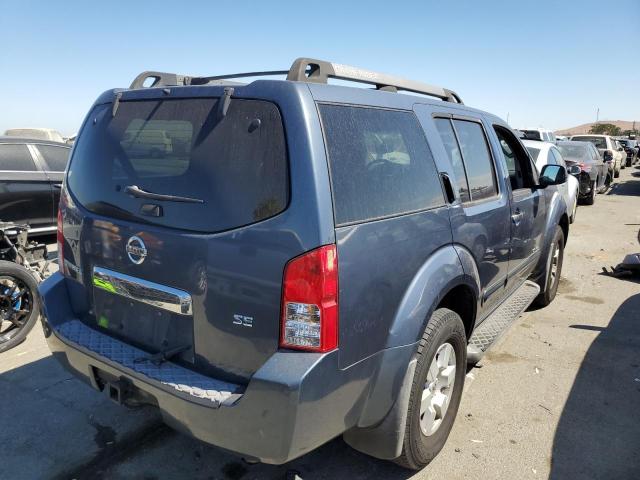 5N1AR18W35C716644 - 2005 NISSAN PATHFINDER LE BLUE photo 3