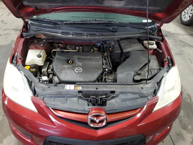 JM1CR293390343393 - 2009 MAZDA 5 MAROON photo 12