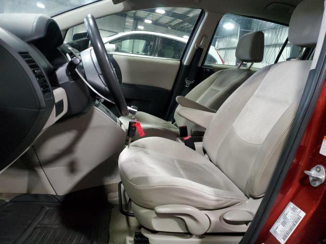 JM1CR293390343393 - 2009 MAZDA 5 MAROON photo 7