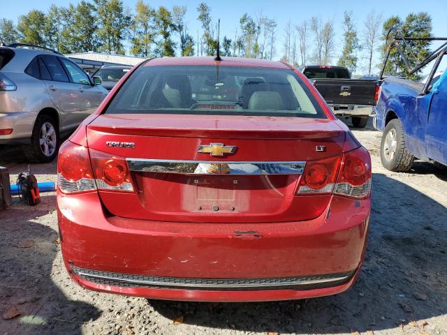 1G1PG5SC0C7337500 - 2012 CHEVROLET CRUZE LT RED photo 6