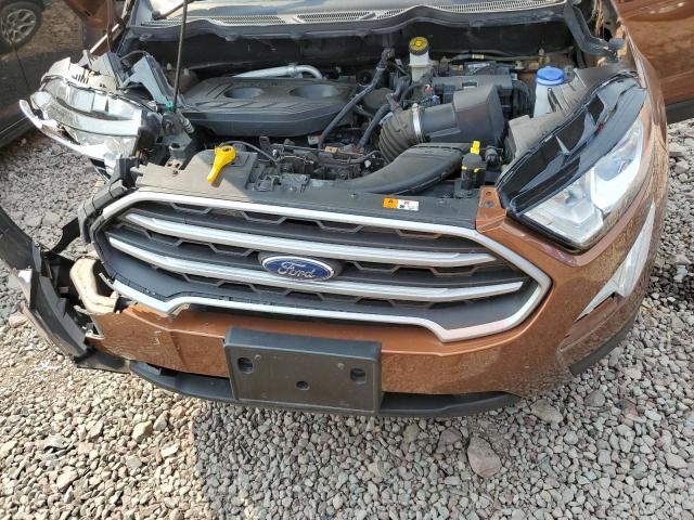 MAJ6P1UL9JC243957 - 2018 FORD ECOSPORT SE Pomarańczowy zdjęcie 12