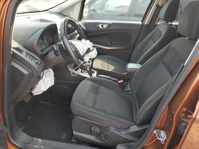 MAJ6P1UL9JC243957 - 2018 FORD ECOSPORT SE Pomarańczowy zdjęcie 7