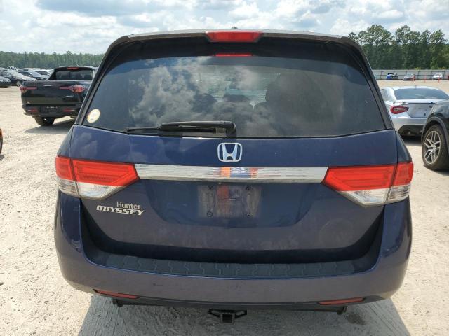 5FNRL5H68HB004511 - 2017 HONDA ODYSSEY EXL BLUE photo 6