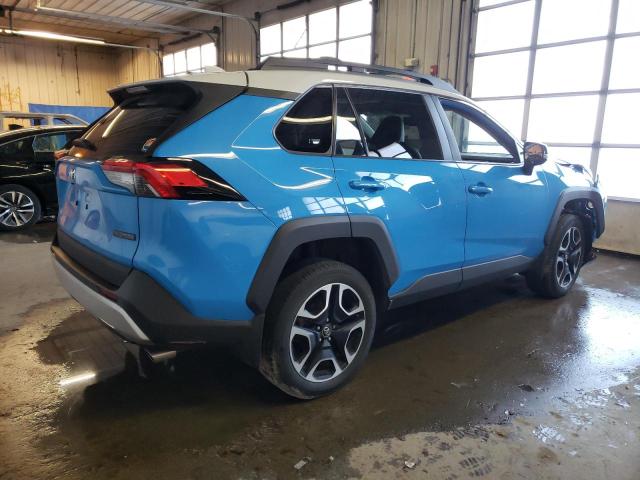 2T3J1RFV2KC058815 - 2019 TOYOTA RAV4 ADVENTURE BLUE photo 3