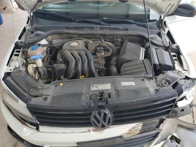 3VW2K7AJ1EM305513 - 2014 VOLKSWAGEN JETTA BASE თეთრი ფოტო 11