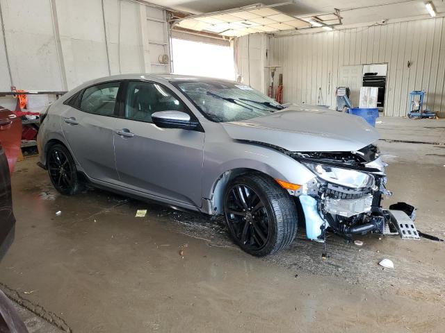 SHHFK7H44MU220056 - 2021 HONDA CIVIC SPORT SILVER photo 4