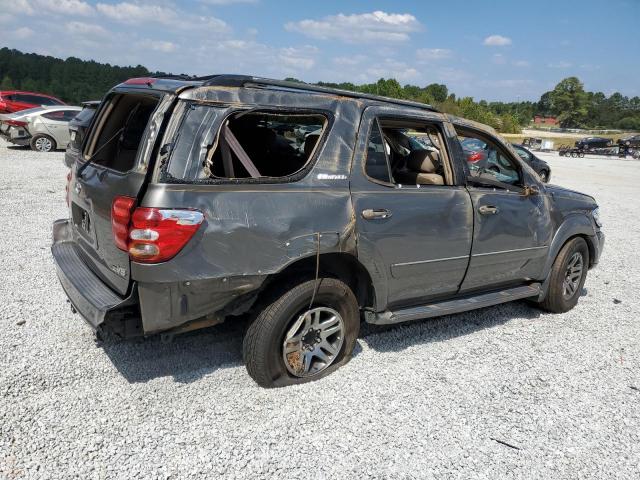 5TDZT38AX4S216292 - 2004 TOYOTA SEQUOIA LIMITED GRAY photo 3