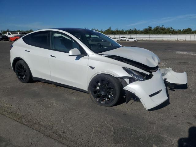 7SAYGDEE1PF603564 - 2023 TESLA MODEL Y Biały zdjęcie 4