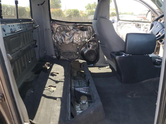 3TMJU4GN0FM177719 - 2015 TOYOTA TACOMA DOUBLE CAB PRERUNNER GRAY photo 10