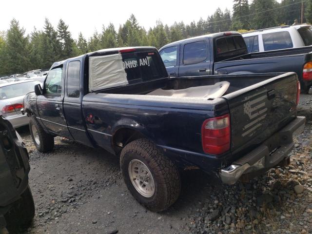 1FTZR45E73PB23072 - 2003 FORD RANGER SUPER CAB BLACK photo 2