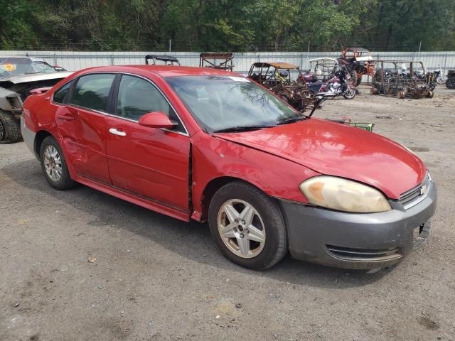 2G1WT57K891169862 - 2009 CHEVROLET IMPALA 1LT RED photo 4