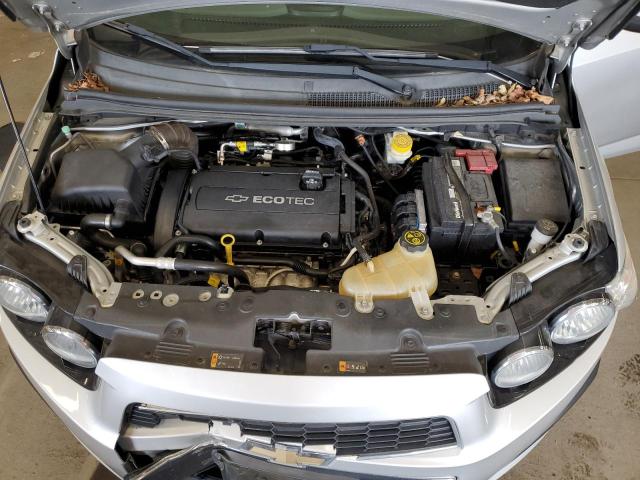 1G1JC6SG7G4145296 - 2016 CHEVROLET SONIC LT SILVER photo 11