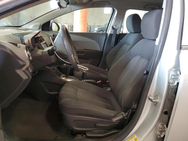 1G1JC6SG7G4145296 - 2016 CHEVROLET SONIC LT SILVER photo 7