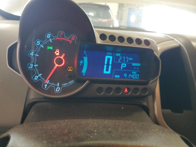 1G1JC6SG7G4145296 - 2016 CHEVROLET SONIC LT SILVER photo 9