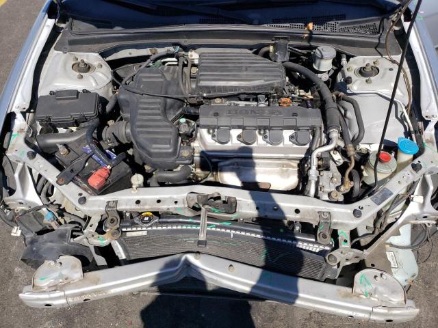 2HGES16354H594966 - 2004 HONDA CIVIC DX VP SILVER photo 11