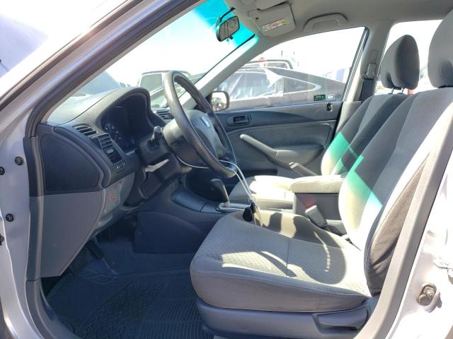 2HGES16354H594966 - 2004 HONDA CIVIC DX VP SILVER photo 7