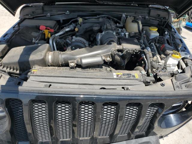 1C4HJXDG8NW160406 - 2022 JEEP WRANGLER U SPORT Սև լուսանկար 11