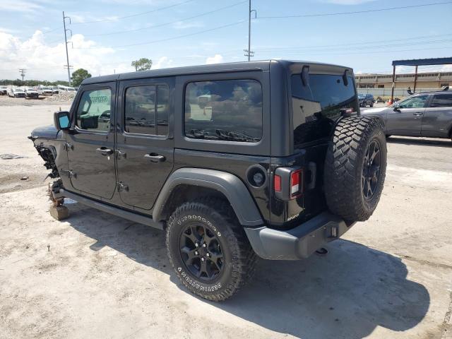 1C4HJXDG8NW160406 - 2022 JEEP WRANGLER U SPORT Սև լուսանկար 2