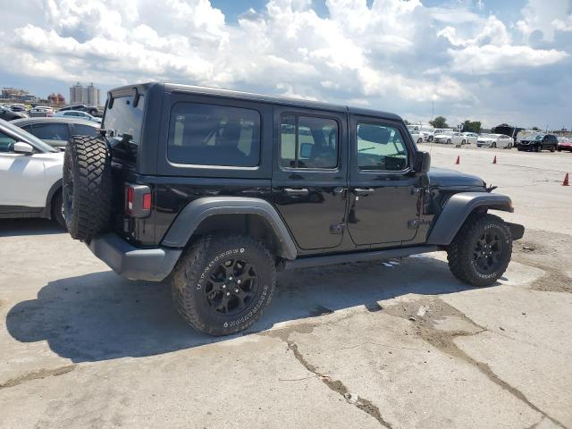 1C4HJXDG8NW160406 - 2022 JEEP WRANGLER U SPORT Սև լուսանկար 3