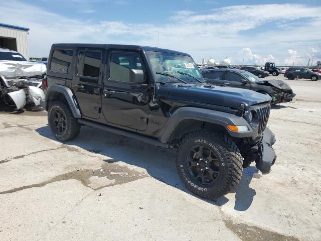 1C4HJXDG8NW160406 - 2022 JEEP WRANGLER U SPORT Սև լուսանկար 4