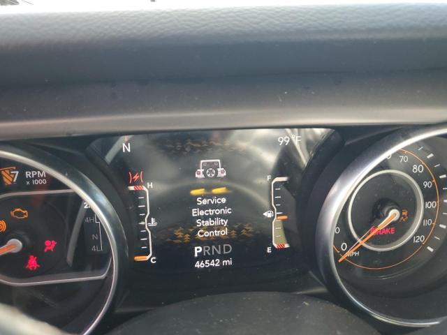 1C4HJXDG8NW160406 - 2022 JEEP WRANGLER U SPORT Սև լուսանկար 9