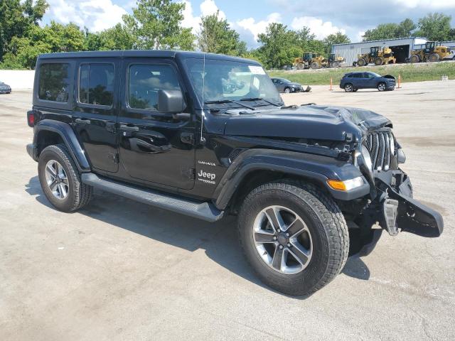 1C4HJXEGXJW291295 - 2018 JEEP WRANGLER UNLIMITED SAHARA Schwarz Foto 4