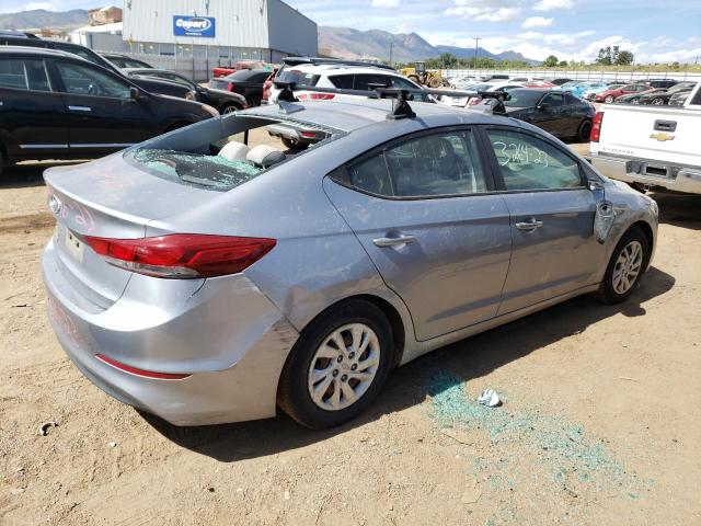 5NPD74LF9HH147985 - 2017 HYUNDAI ELANTRA SE SILVER photo 3