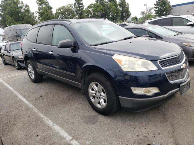 1GNKRFED1CJ215678 - 2012 CHEVROLET TRAVERSE LS BLUE photo 4